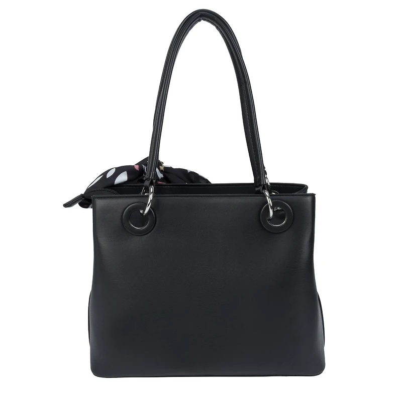 Ladies Scarf Satchel Handbag