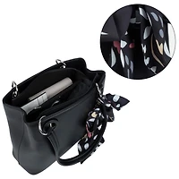 Ladies Scarf Satchel Handbag
