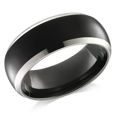 BAGUE EN TITANE QUINTESSENTIEL HOMME