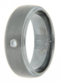 QUINTESSENTIAL TITANIUM RING MENS