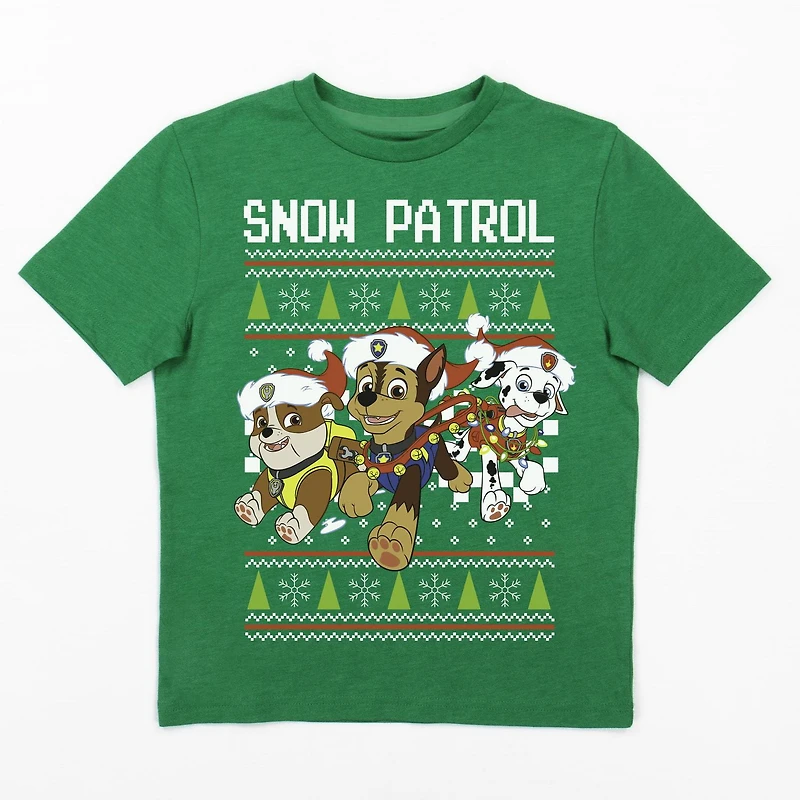 Paw Patrol Boy's Short Sleeve T-Shirt