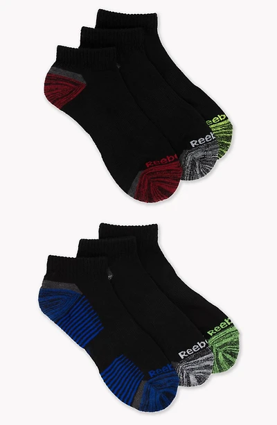 Reebok Boys 6pk Quarter