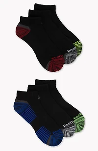Reebok Boys 6pk Quarter