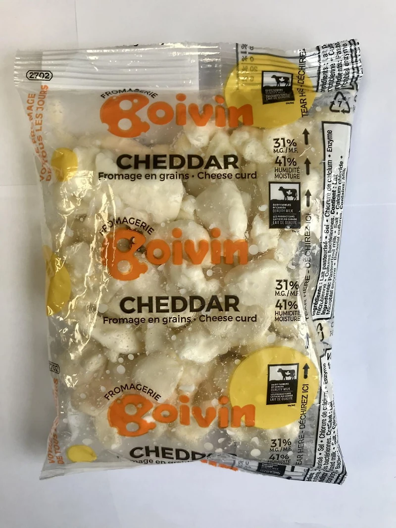 Cheddar en grains Boivin ( g) Cheddar en grains Boivin frais du jour