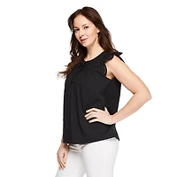 Iyla Women's Flutter Sleeve Top