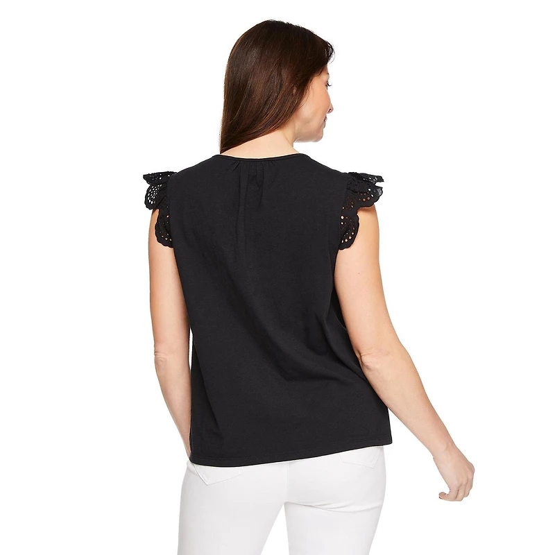 Haut à manches évasées Iyla pour femmes