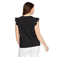 Haut à manches évasées Iyla pour femmes