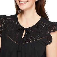 Haut à manches évasées Iyla pour femmes