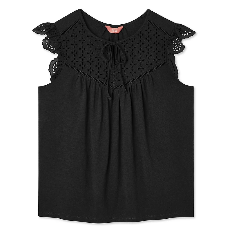 Haut à manches évasées Iyla pour femmes