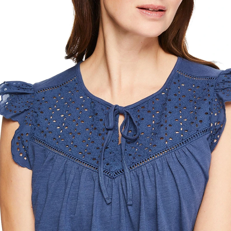 Haut à manches évasées Iyla pour femmes