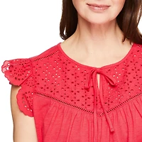 Haut à manches évasées Iyla pour femmes