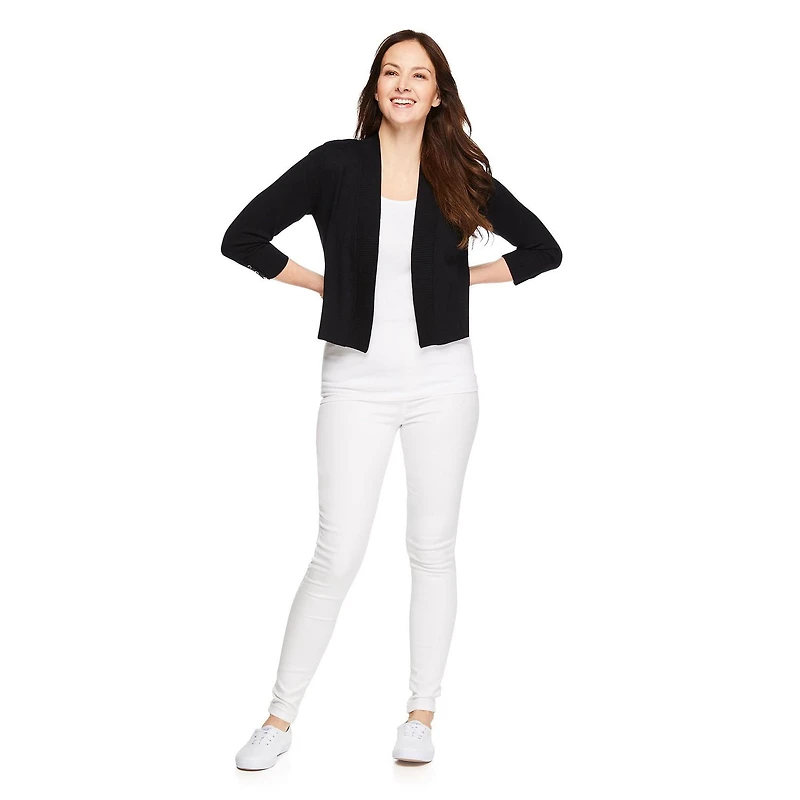 Iyla Women's Elbow Sleeve Knit Shrug