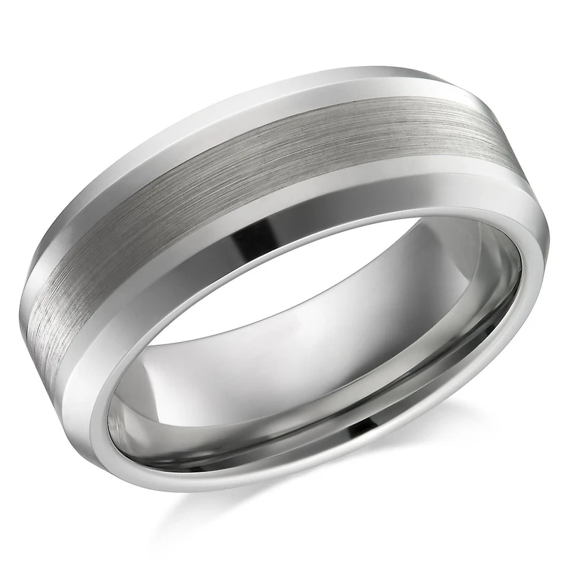 BAGUE EN TUNGSTÈNE QUINTESSENTIEL HOMME