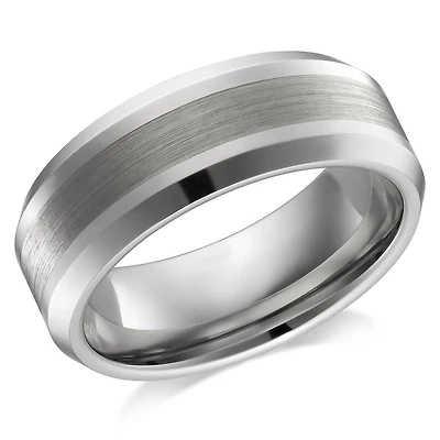 BAGUE EN TUNGSTÈNE QUINTESSENTIEL HOMME