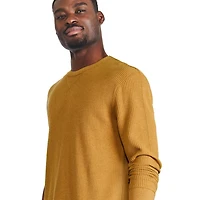 George Men's Waffle Crew Neckline Popover, Sizes S-XXL