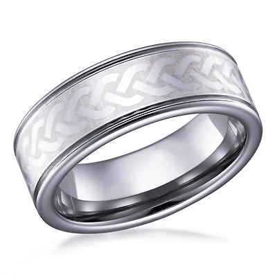 BAGUE EN TUNGSTÈNE QUINTESSENTIEL HOMME