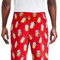 George Men's Velour Pajama Pant