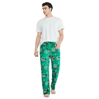 George Men's Velour Pajama Pant