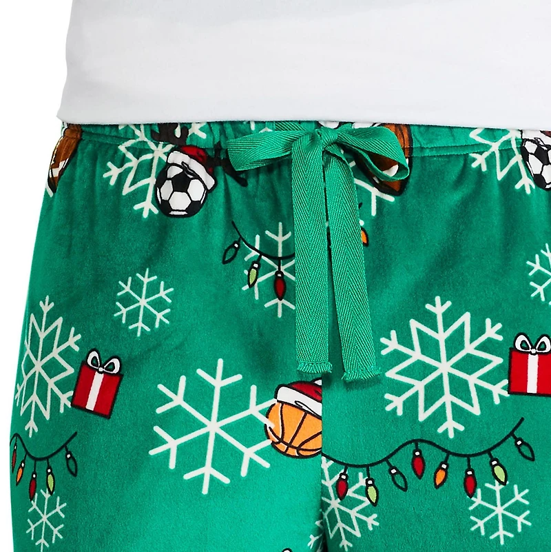 Pantalon de pyjama en velours George pour hommes