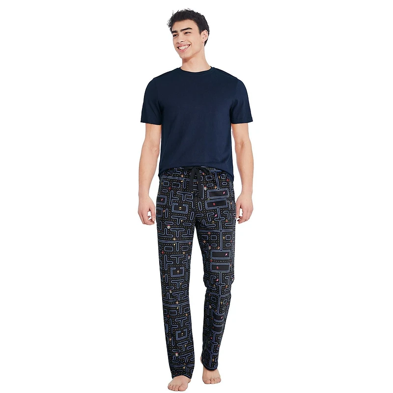 George Men's Velour Pajama Pant