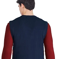 George Men's Holiday Sweater Vest