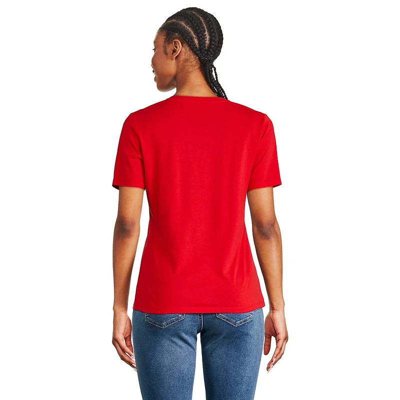 T-shirt à manches courtes Mickey Mouse Disney pour femmes