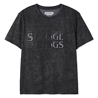 T-shirt Stranger Things Netflix pour femmes Tailles TP–TG