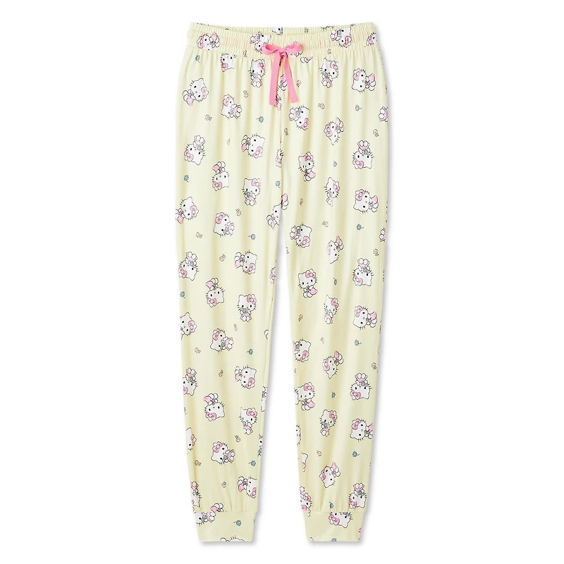 Jogger de nuit Hello Kitty pour femmes
