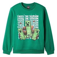 Coton ouaté lumineux de Noël Minecraft pour garçons