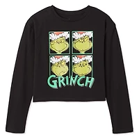 The Grinch Girls' Long Sleeve Tee