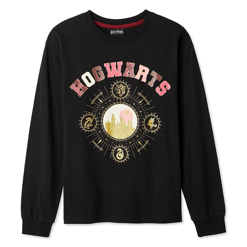 Harry Potter Girls' Long-Sleeve Graphic T-Shirt