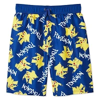 Short de bain Pikachu Pokémon pour garçons