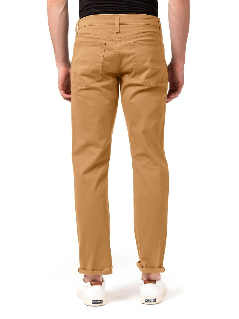 U.S. POLO ASSN Men's 5 Pocket Slim Straight Pant