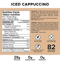 Revolution Nutrition, Iso Whey, Protein Powder 6LB, 100% Isolate, 28g Protein per Scoop, 82 Servings, Lean Muscle Formula, Low Carb, Gluten Free, 2700g, Iced Cappuccino (6 Pounds)