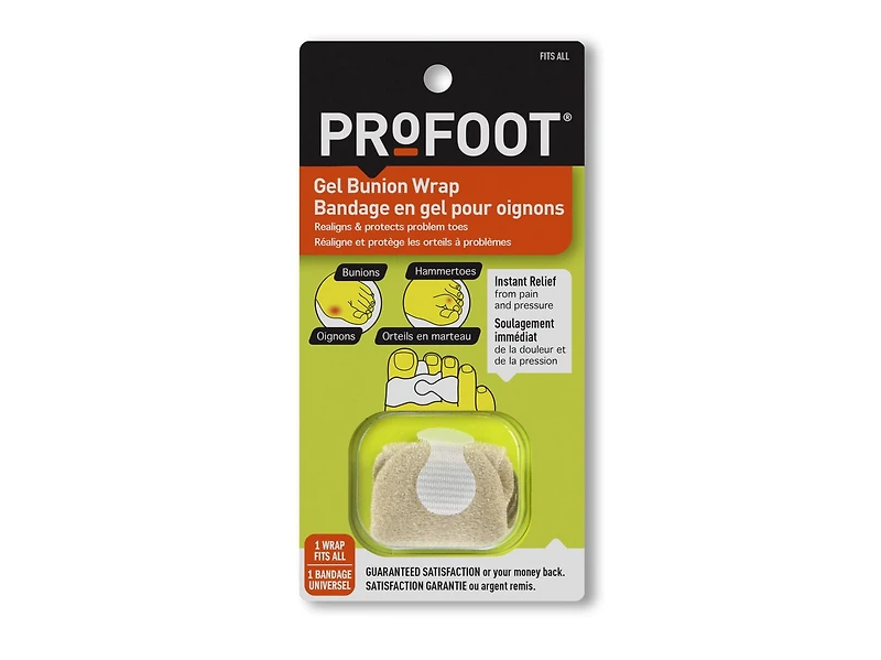 Bandage en gel pour oignons Profoot 1 bandage