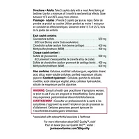 Jamieson Glucosamine chondroïtine MSM 1,300 mg caplets, méga format