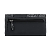 Time And Tru Katie Deluxe Flap Wallet