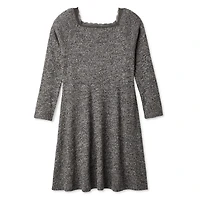 George Girls' Lace Trim Skater Dress