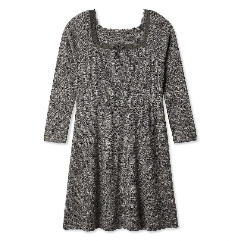 Robe patineuse avec garniture en dentelle George pour filles