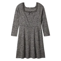 Robe patineuse avec garniture en dentelle George pour filles