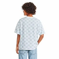 Minecraft Boys' Varsity Checkered T-Shirt