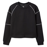 Athletic Works Women's Crew-Neck Soft Knit Pullover