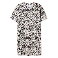 Chemise de nuit imprimée Hello Kitty pour femmes