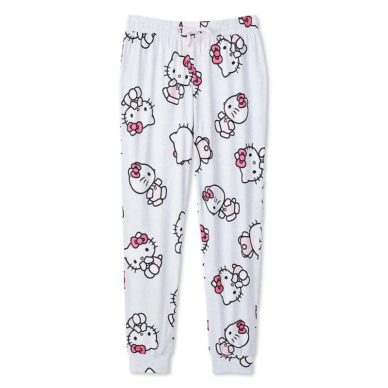 Jogger de nuit Hello Kitty pour femmes