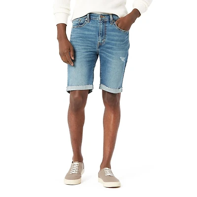 Levi Strauss Signature Men's Slim Fit Cuffed Shorts