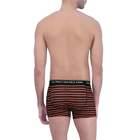 U.S. POLO ASSN. Men's Underwear 4 Pack Ultra Soft Trunks