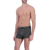 Paq. de 4 caleçons boxeurs ultradoux U.S. POLO ASSN. pour hommes