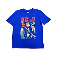 T-shirt à manches courtes Legendary Seven pour garçons de la Justice League