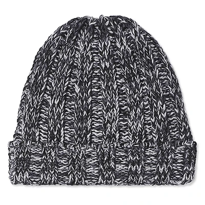 Tuque en maille torsadée avec revers George pour hommes