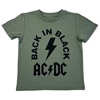 AC/DC T-shirt à manches courtes pour bébés filles